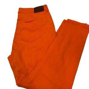Lauren Ralph Lauren Women’s Jeans Orange Classic Skinny Cropped Sz 10P